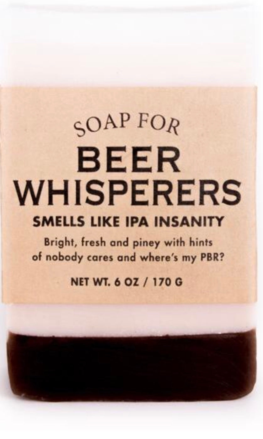-Whisky River Soap for Beer Whisperers