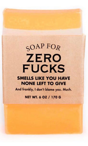 Whisky River Soap for Zero Fucks-