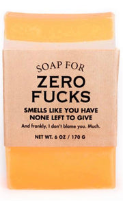 Whisky River Soap for Zero Fucks-