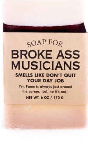 Whisky River Soap for Broke Ass Musicians-