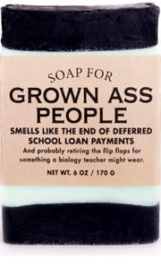 Whisky River Soap for Grown Ass People-